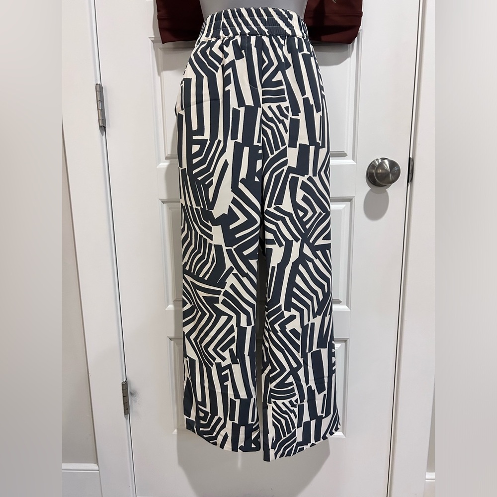 Loft Abstract Print Work Pants - image 3